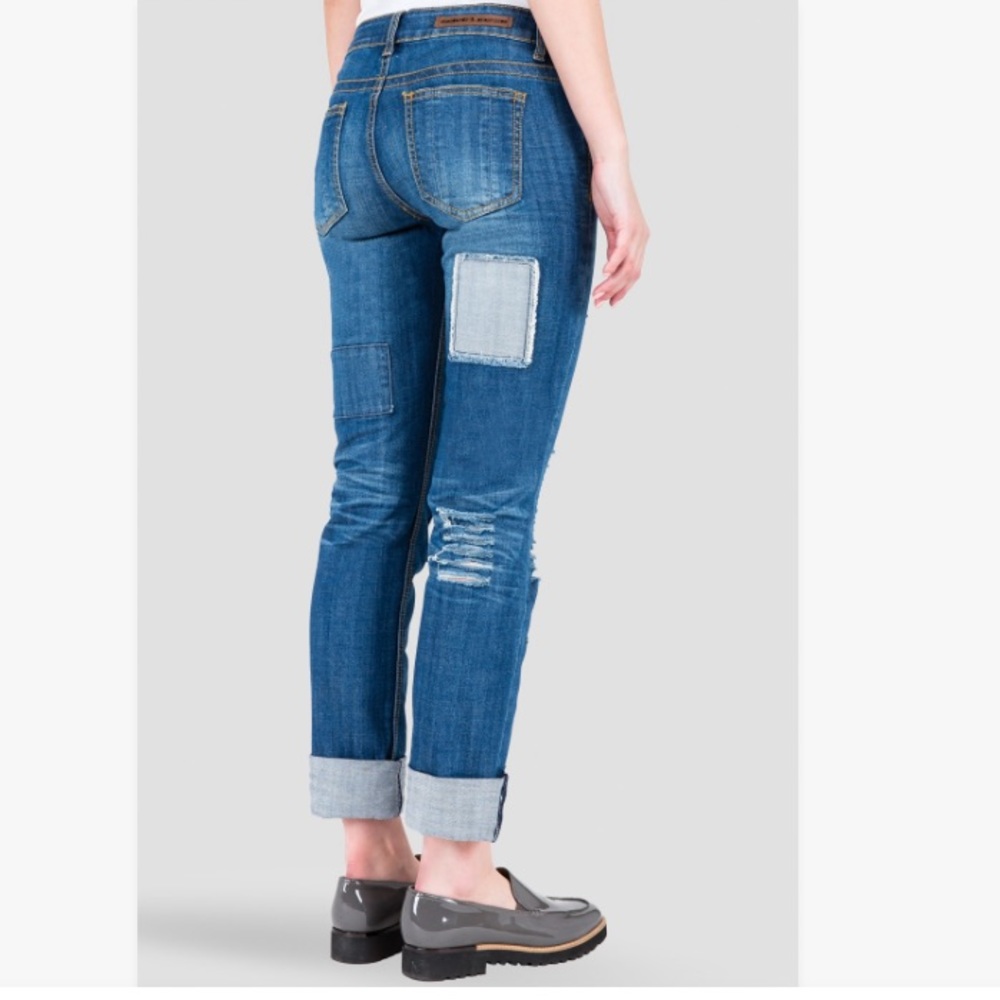 Modcloth Standard & Practices Patched Shredded St… - image 7